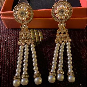 Pierced 1920’s earrings